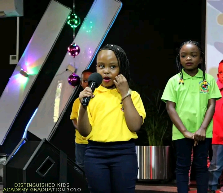 Graduates of Distinguished Kids Academy
